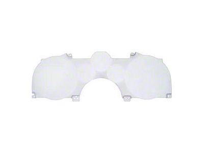 Camaro Instrument Panel Lens, Without Gauges & Trip Meter, 1982-1988