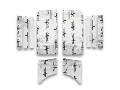 Insulation and Sound Dampening Kit; Door and Inner Quarter Panel (68-69 Camaro)