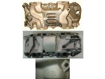 Camaro Intake Manifold, 396/375hp, High Rise, Cast Aluminum, 1968-1969