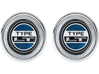 Camaro Door Panel Emblem, Type LT, 1974-1978