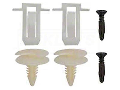 Camaro Interior Pillar Post Hardware Set, 1982-1992