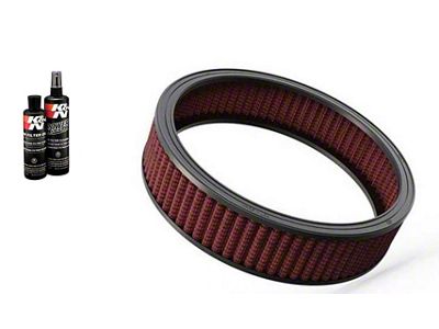 1967-74 K&N, Air Filter Kit, W/Rechgr