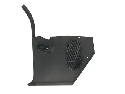 Camaro Kick Panel, For Cars Without Air Conditioning, Left,1967-1968