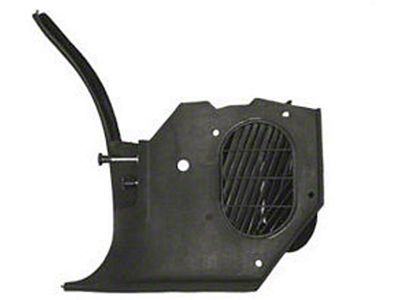 OPR Camaro Kick Panel, For Cars Without Air Conditioning, Left,1970-1981