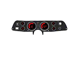 Intellitronix LED Digital Gauge Panel; Housing Not Included; Housing Not Included; Red (70-81 Camaro)
