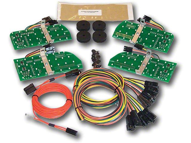 Camaro LED Sequential Taillight Conversion Kit, 1969