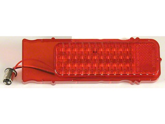 Camaro LED Taillight Lens Assembly, Standard/Rally Sport RS , 1968