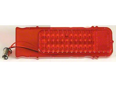 Camaro LED Taillight Lens Assembly, Standard/Rally Sport RS , 1968