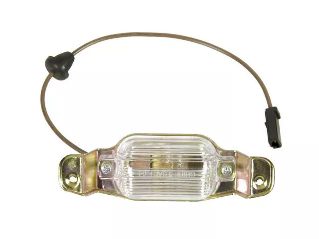 Camaro License Lamp Assembly, Reproduction, 1967-69