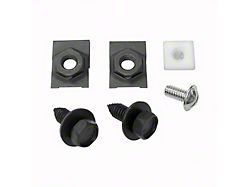 License Plate Bracket Mounting Hardware Set, Front (1969 Camaro)