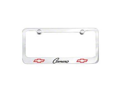 Frame,License Plate Camaro Bowtie,68-69
