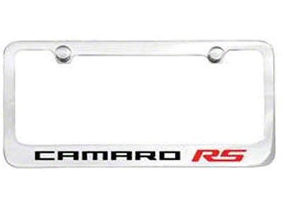 Camaro License Plate Frame, RS, 5th Gen Style