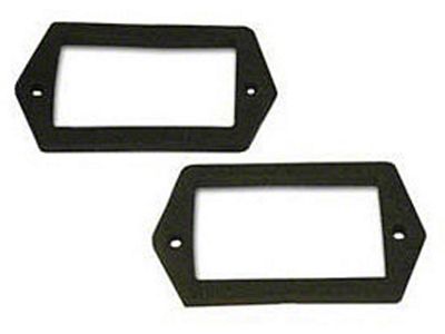 Camaro License Plate Light Gaskets, 1970-1973