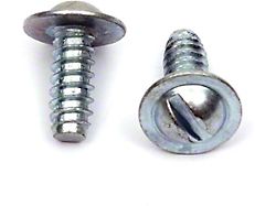 License Plate Mounting Screws, Flanged, Slotted, Rear (67-69 Camaro)