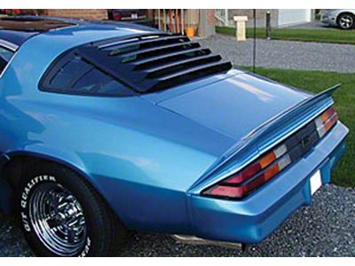 Camaro Louver, Rear Window, Aluminum, 1967-1969