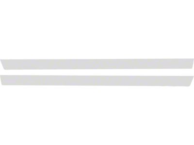 Lower Door Extensions; Driver and Passenger Side (85-90 Camaro Z/28)