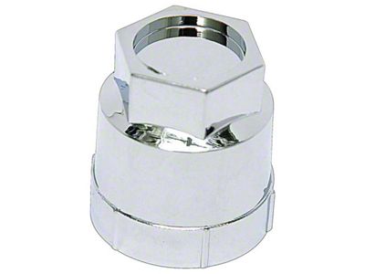 Lug Nut Cap; Chrome (82-92 Camaro)