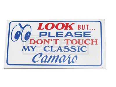 Magnetic Sign,Look But Please Don't Touch