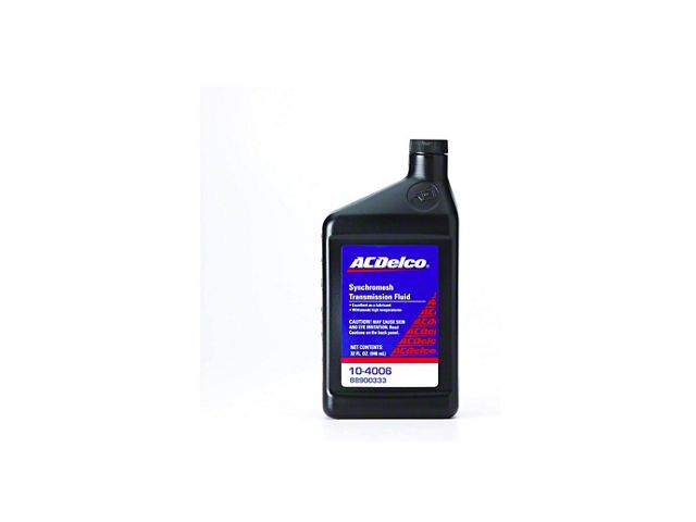 Camaro Manual Transmission Fluid, GM Synchromesh, 1967-1992