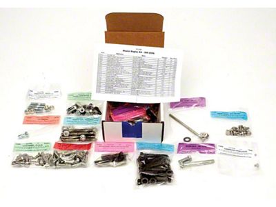 Camaro Master Engine Bolt Kit, 302ci, 1967-1968 (Z/28 Coupe)