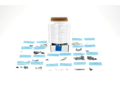 Camaro Master Interior Screw Kit, Standard, Coupe, 1967