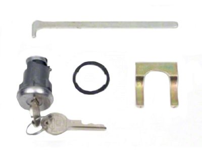 Camaro Max Performance, Trunk Lock, With Original Style Keys, 1967