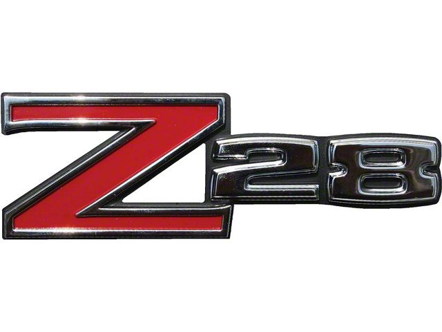 Camaro Metal Wall Sign, Z/28 Emblem, 1970-1974