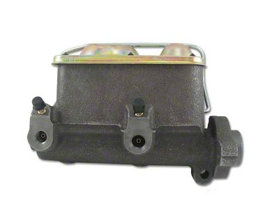 Mid-70's GM Style Master Cylinder with 1-1/8-Inch Bore; Cast Iron (67-69 Camaro)