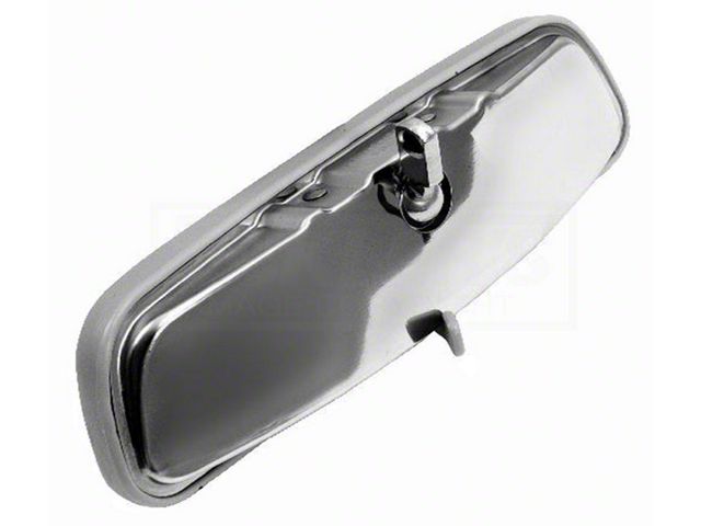 Camaro Mirror, Inside Rearview, 10, Stainless Steel Backing, 1967-1969