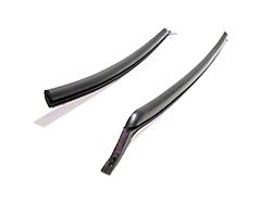 Molded Rear Roll-Up Window Seals without Steel Core (67-69 Camaro)