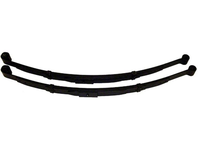 Detroit Speed Multi-Leaf Spring Set; 2-Inch Drop (67-81 Camaro)