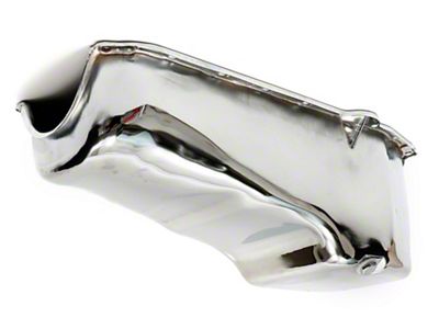 OEM Style Oil Pan; 4-Quart; Chrome (67-79 Small Block V8 Camaro)