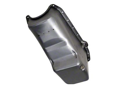 OEM Style Oil Pan; 4-Quart; Unpainted (67-79 Small Block V8 Camaro)