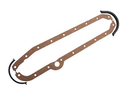 Oil Pan Cork Gasket with Rubber End Seals (80-85 5.7L Camaro)