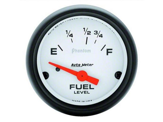 Camaro Oil Pressure Gauge, Phantom, AutoMeter