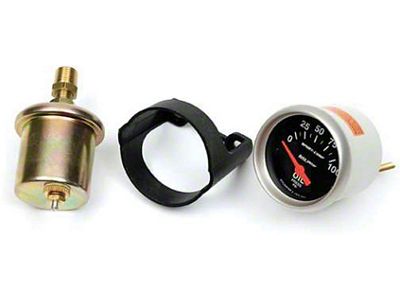 Camaro Oil Pressure Gauge, Sport-Comp Series, AutoMeter, 1967-1969