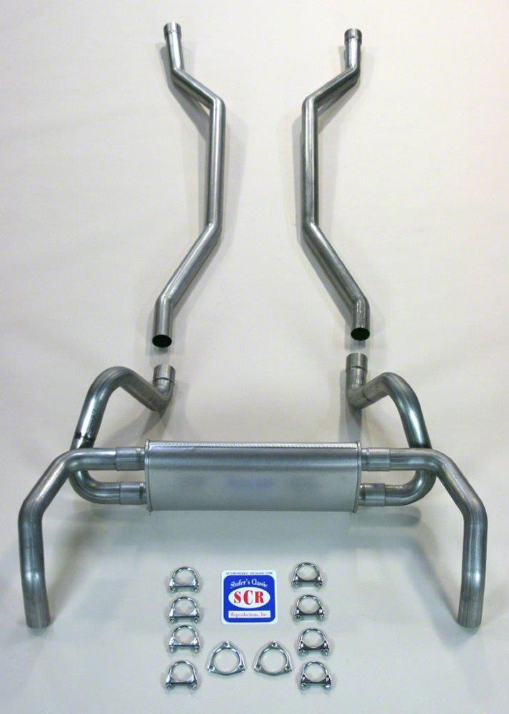Pypes Ecklers 3-Inch Street Pro Crossmember-Back Exhaust