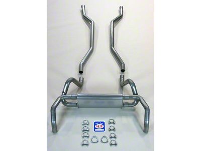 Camaro Original Style Exhaust System, For Small Block With Headers, 2-1/2, 1967-1969