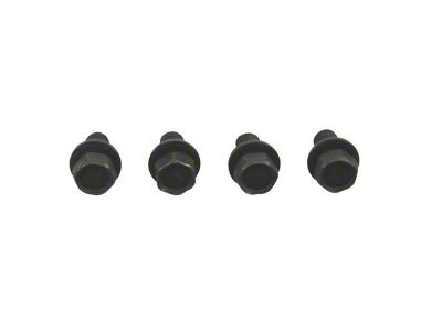 Outer Front Bumper Bracket to Body Bolts; 4-Pieces (1969 Camaro)