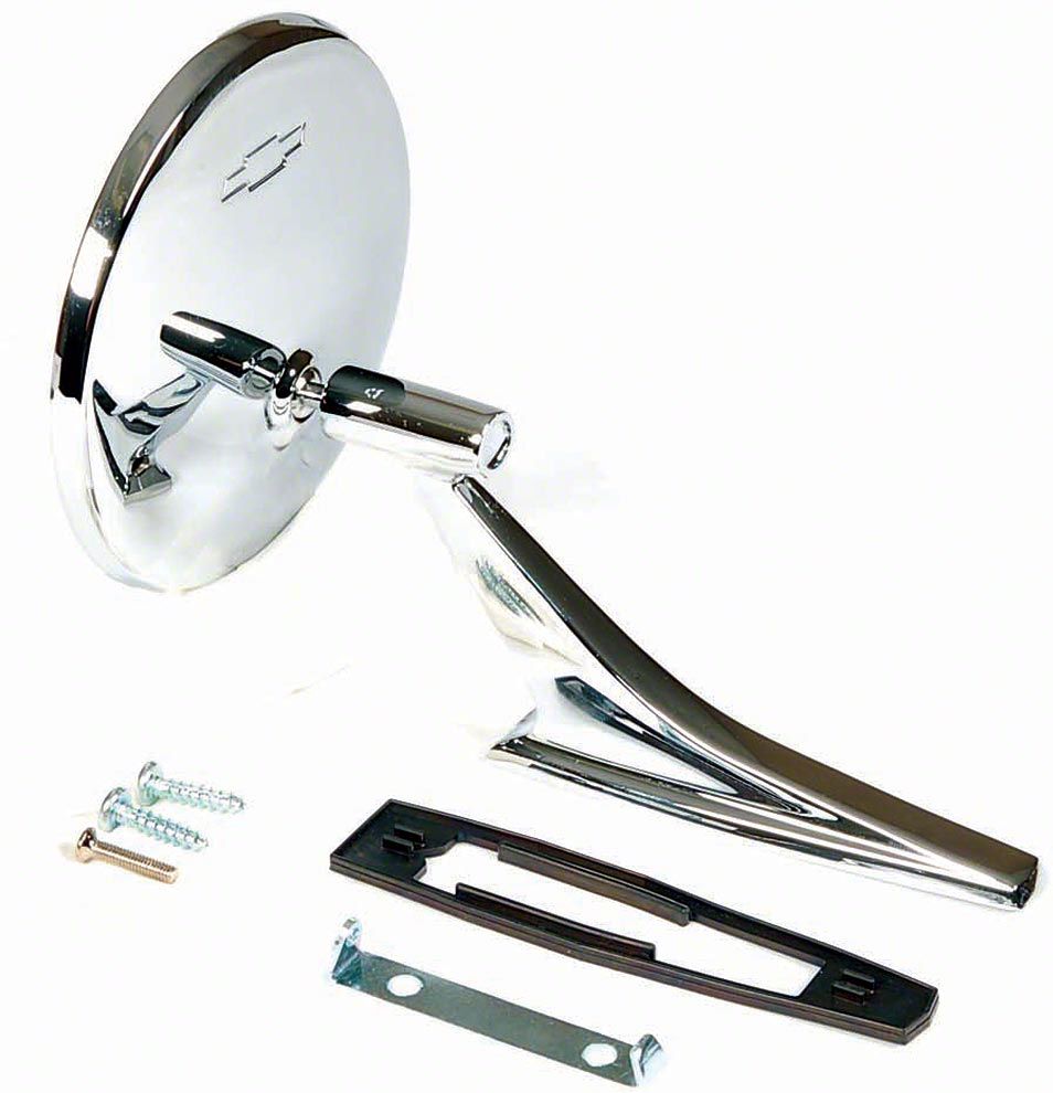 Ecklers 1967-68 Outside Door Mirror,W/Bowtie Emblem