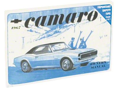 Camaro Owner's Manual, 1967