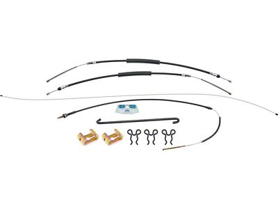 Parking Brake Cable and Hardware Kit (68-69 Camaro w/ Rear Drum Brakes)