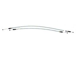 Parking Brake Cable Set, Rear, Stainless Steel, For Cars With JL8 Or Heavy-Duty Service Package (1969 Camaro)