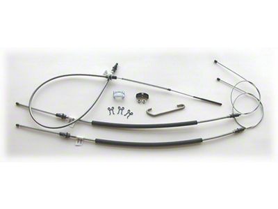 Camaro Parking Brake Cable System Kit, Complete, 1970-1974