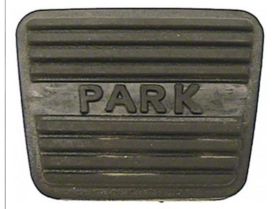 Camaro Parking Brake Pedal Pad, 1967-68