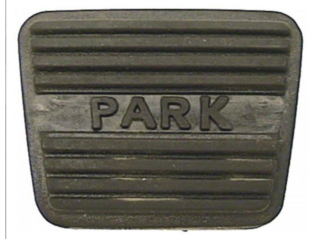 Camaro Parking Brake Pedal Pad, 1967-68