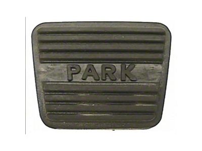 Chevelle Parking Brake Pedal Pad, 1964-77