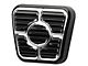 Camaro Parking Brake Pedal Pad, Black Anodized Aluminum, Billet Specialties, 1967-1969
