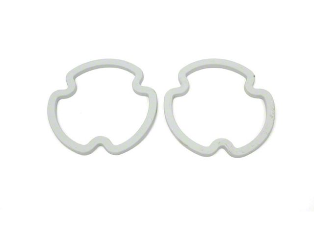 Camaro Parking Light Lens To Housing Gaskets, For Cars WithStandard Trim Non-Rally Sport Or Rally Sport RS , 1969