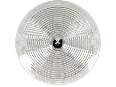 Parking Light Lens,Cars w/Standard Trim,Non RS,1967